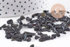 Sable chips pierres naturelle noire 3~5mm non percé, x20gr (G0227)