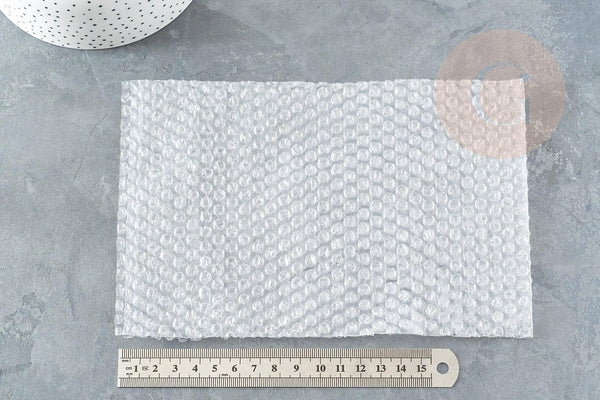 Sachet bulles en plastique transparent 20x14cm, x10 (G9187)