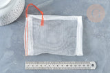 Sachets De Protection En Nylon Pour Plantes, sachet pour graines et fruits en croissance, x10 (G8119)