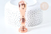 Sceau en metal Vague laiton or rose cire à cacheter,personnalisation invitations DIY,25mm x1 G7743