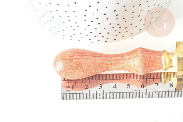 Sceau en metal lettre O cire à cacheter,personnalisation invitations DIY,25mm x1 G7746