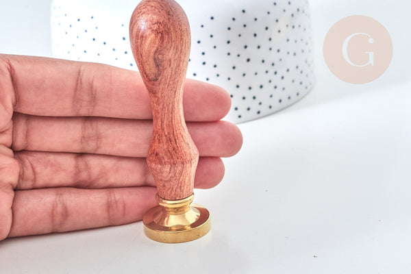 Sceau en metal lettre T cire à cacheter, personnalisation invitations DIY,25mm x1 G8431