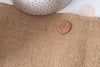 Toile de jute beige 150mm, x1 Mètre (G7979)