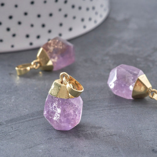 Pendentifs pour bijoux DIY : acier, pierre naturelle, nacre et métal