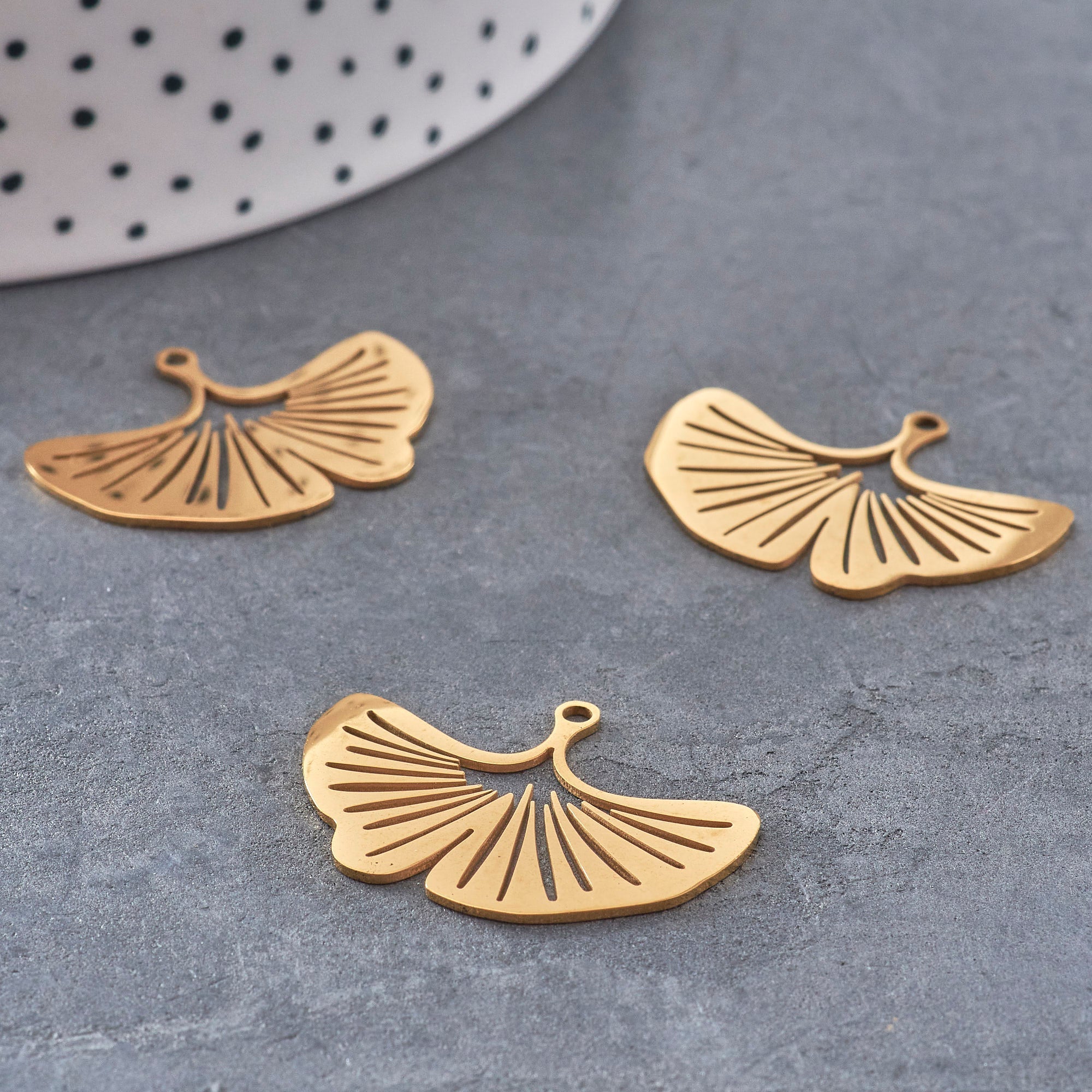 Pendentifs en acier inoxydable pour bijoux DIY – Charms, médailles et pendentifs durables