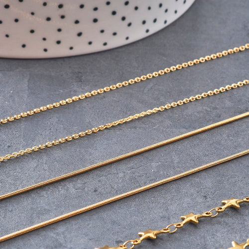 Chaine au mètre Acier pour bijoux DIY
