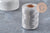 Cordon or argent rose blanc irisé polyester 1mm, x5 mètres (G10954)