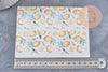 Feuille de transfert polymère – Motif Citrons aquarelle 14x10 cm, x1 (G11032)