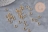 Anneaux rond ronds ouvert laiton brut 5.5mm, x10 VALIDE