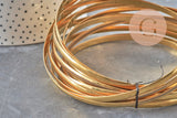 Bande pour serti laiton brut 5mm, x50cm (G11061)
