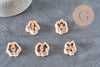 PHOTO 5 CHOICES TO MAKE Polymer Clay Cutter Creole Flower interchangeable 20mm, x1 (G10957) VALID