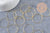 Anneaux créoles laiton doré 35mm,boucles oreilles x 20-50 (G1332)