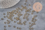 Anneaux de jonction laiton bronze 5mm/0.8mm, x5 grammes (G11353)-Anneaux-Gingerlily Perles