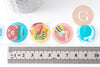 Autocollant encouragements professeur anglais 30mm, x500 (G9862)