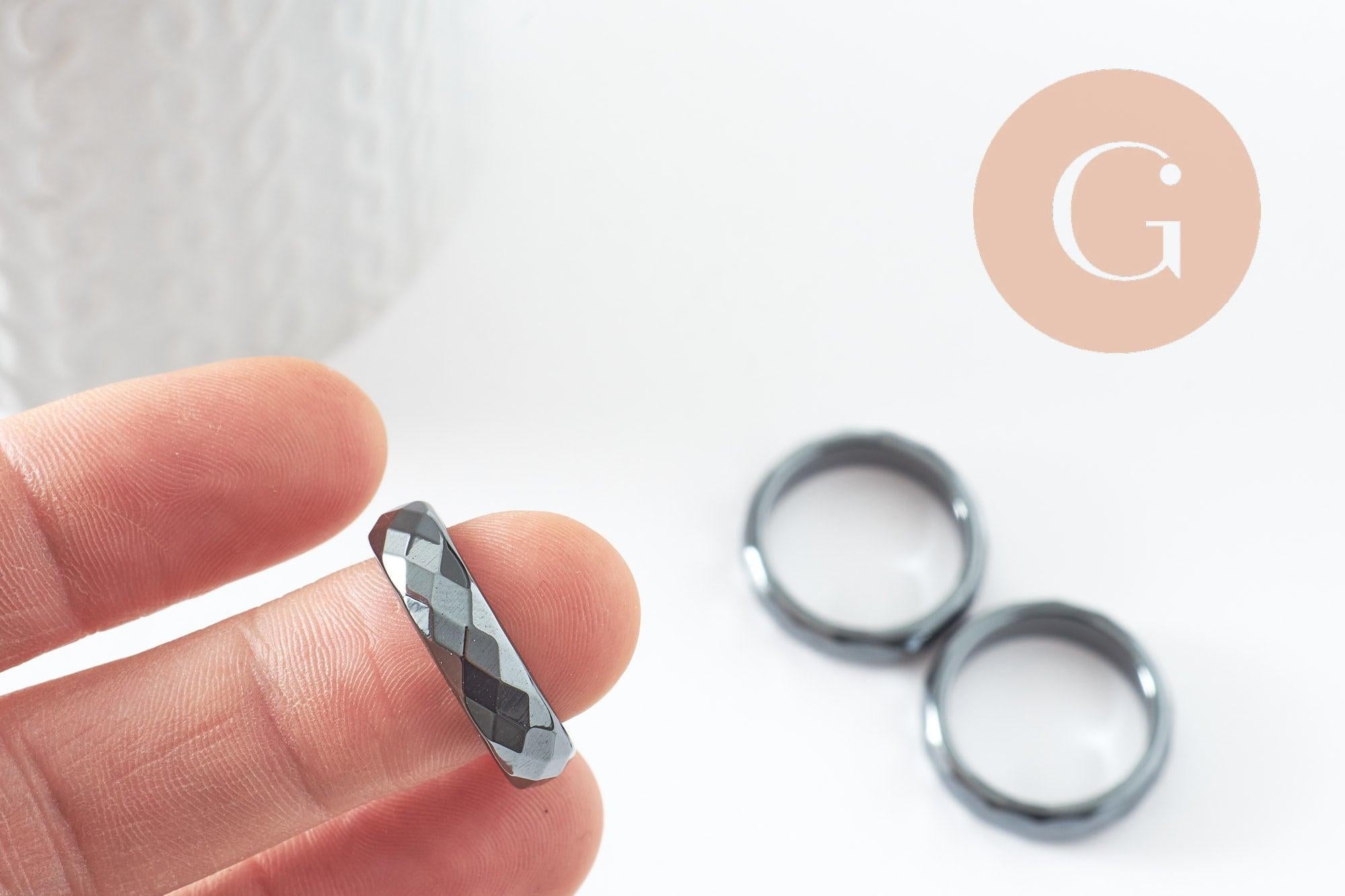 1 pc Bague Unisexe Bague hématite Poids léger Accessoires Bague Bijoux Absorber Bague énergie négative Parfait pour Cadeau, Tenue Quotidienne 1 pc Bague Unisexe Bague hématite Poids léger Accessoires Bague Bijoux Absorber Bague énergie négative Parfait pour Cadeau, Tenue Quotidienne