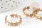 Bague réglable étoiles 17mm, x2 (G10836)