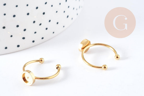 Supports de bagues pour cabochons - bijoux DIY