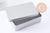 Boite rangement perles bijoux pour kit 15.3cm fer platine x1 (G10258)