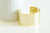 Bracelet manchette XXL réglable laiton doré 16k 40mm, x1 (G1329)