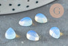 Cabochon goutte opalite 8 x6mm, x1 (G3062)