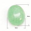 Cabochon ovale aventurine verte naturelle 8x6mm, x1 (G5060)