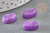 Cabochon ovale jade naturel violet 14x10mm, x1 (G2233)