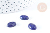 Cabochon ovale lapis lazuli naturel 14x10mm, x1 (G8671)