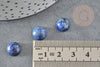 Cabochon rond Lapis Lazulis naturel 10mm, x1 (G1700)