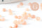 Cabochon rond Pierre du soleil naturelle 4mm, x1 (G10037)