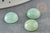 Cabochon rond aventurine verte naturelle, 10mm, x1 (G0317)