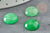 Cabochon rond jade naturel vert 12mm, x1 (G2632)