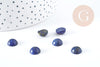 Cabochon rond lapis-lazuli naturel 10mm, x1 (G9102)