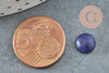 Cabochon rond lapis lazuli naturel 8mm, x1 (G8796)