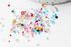 Cabochon rond strass cristal coloré 1.6mm, x1 gramme (G4142)