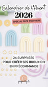 Calendrier de l'Avent bijoux DIY (PRECOMMANDE)