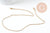 Chaine avec fermoir acier inoxydable doré IP 14k forçat 1.9mm/45cm,x1 (G2088)
