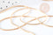 Chaine fine laiton dorée serpent 1mm, chaine dorée création bijoux,grossiste chaine, création bijoux,x1 mètre G8530