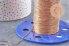 Chaine fine serpent laiton brut, chaine boule,sans nickel,grossiste,0.7mm, x5 / x10 / x15 mètres (G2404)
