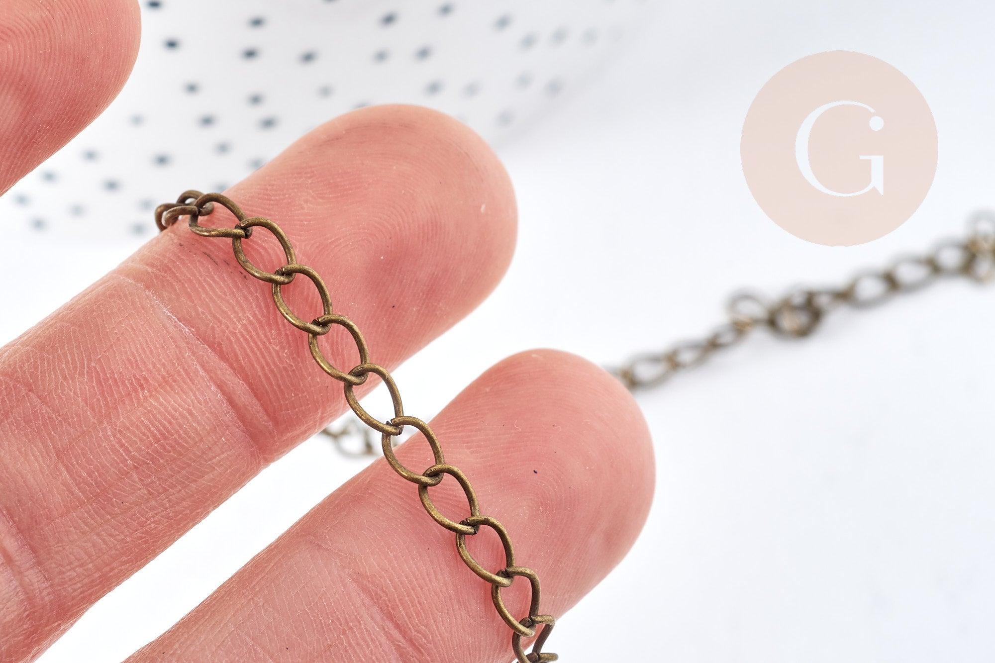 Collier grosse maille dorée - COLLIER MAILLON TENDANCE Collier grosse maille dorée - COLLIER MAILLON TENDANCE