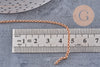 Chaine rollo laiton brut 2mm, x 5 mètres (G1639)