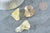 Citrine brute 10-35mm, pierre citrine chauffée, pierre semi-précieuse, lithothérapie, x1 (G7783)