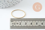 Connecteur ovale laiton brut 26.2mm,pendentif géométriques création bijoux, x20 (G2374)