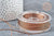 Cordon marron Métallisé tressé polyester 1mm, cordon métallisé pour bijoux , x1 mètre G8173