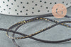Cordon noir or polyester 1.5mm, x1 mètre (G3337)