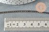 Cordon noir or polyester 1.5mm, x1 mètre (G3337)