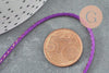 Cordon violet or,ruban mariage, scrapbooking, largeur 1.8mm, x1 mètre G1750