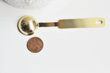 Cuillère à cire pour cire à cacheter dorée, x1 (G3452)