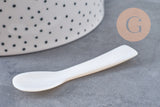 Cuillère caviar en nacre naturelle 72mm, x1 (G4143)