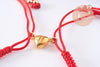 Duo bracelets union Saint Valentin aimant coeur, x1 (G10121)