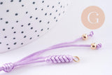 Duo bracelets union Saint Valentin aimant coeur, x1 (G10121)